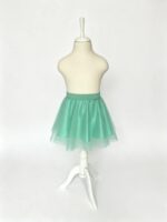 Fusta tulle copii turcoaz