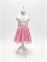 Fusta tulle copii roz