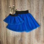 Set fuste tulle mama fiica albastru