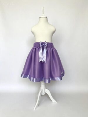 Fusta tutu tulle lila
